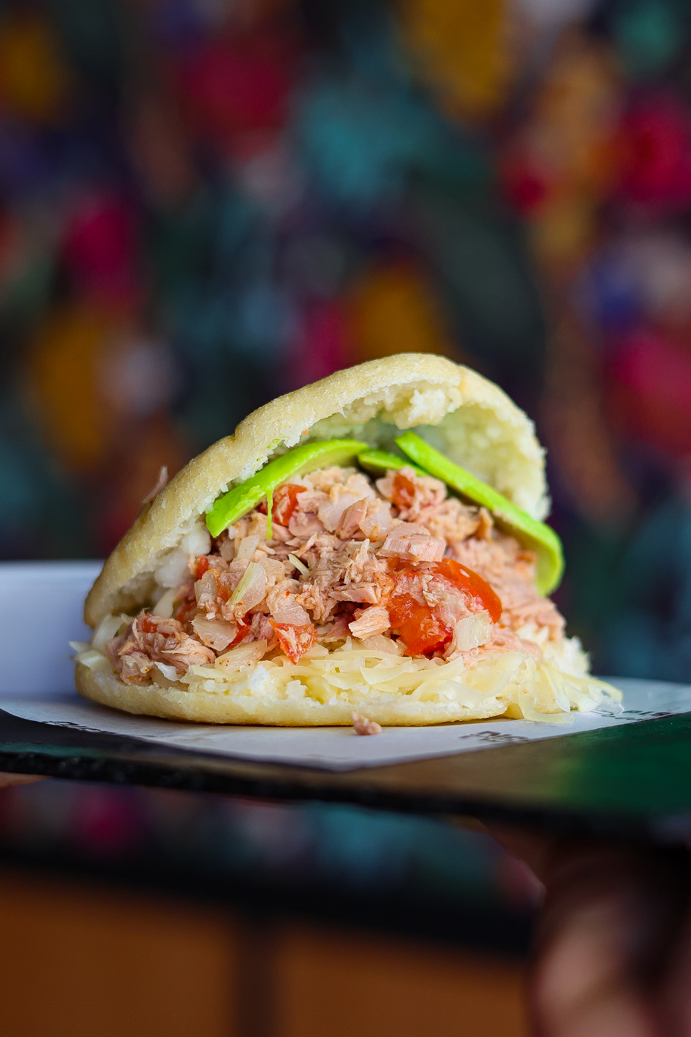 AREPA DE SALPICÓN DE ATÚN 